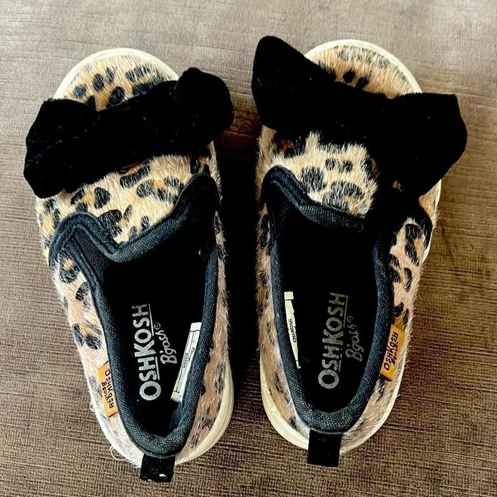 🐆Leopard Shoes Baby Girl 🖤